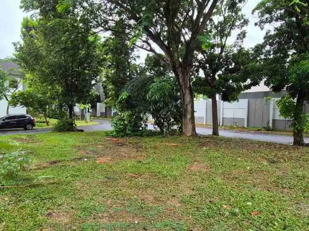 kavling hoek siap bangu 193m² hadap selatan barat di Simplycity
