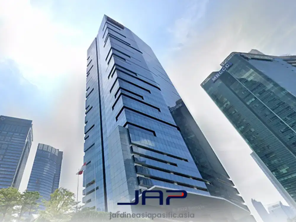 Kantor di AIA Central Luas 150 sqm Bare Area Sudirman