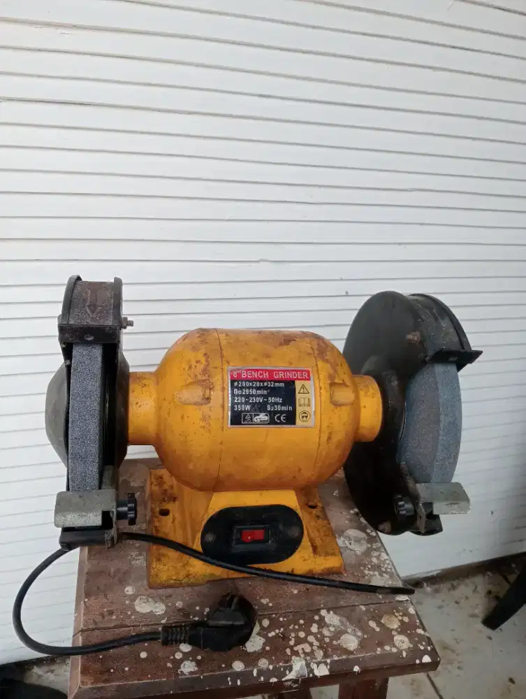 Gerinda Duduk 8 Inch 350W Bench Grinder 200mm