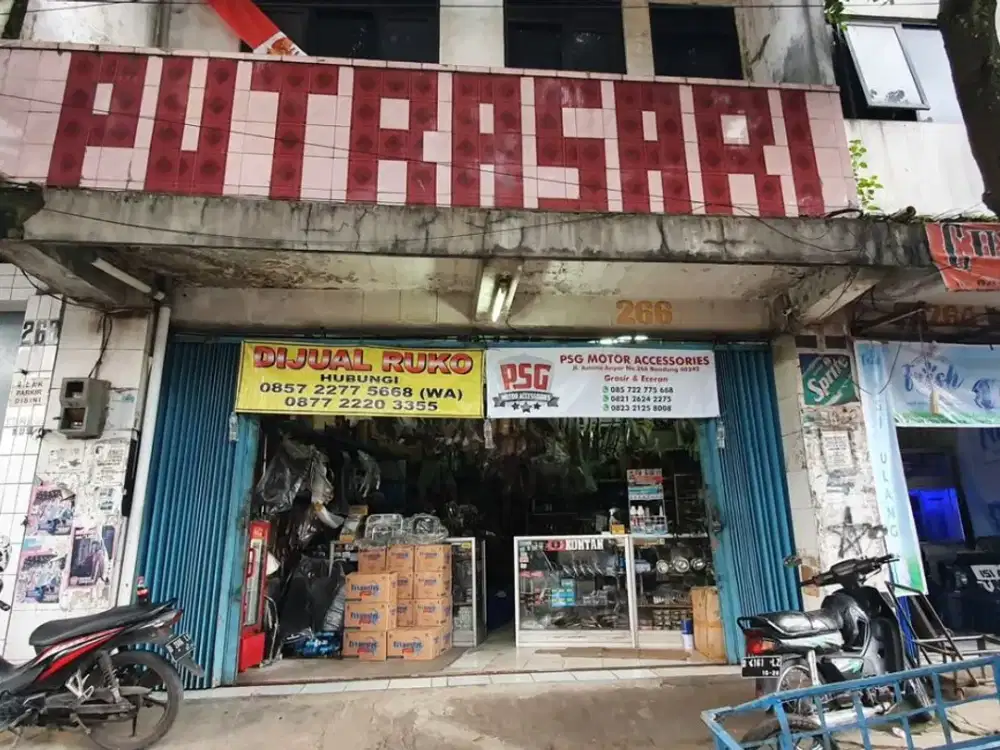 Ruko LELANG Murah Cocok Usaha Ramai Strategis di jl Astana Anyar