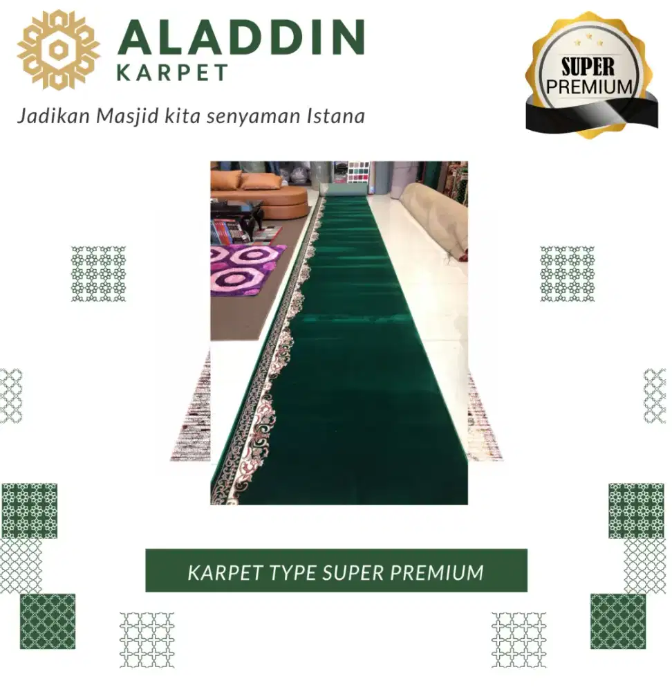 Karpet masjid tebal