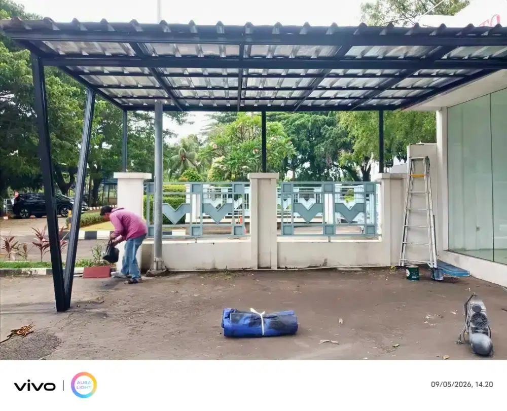 Tukang kanopi baja ringan
