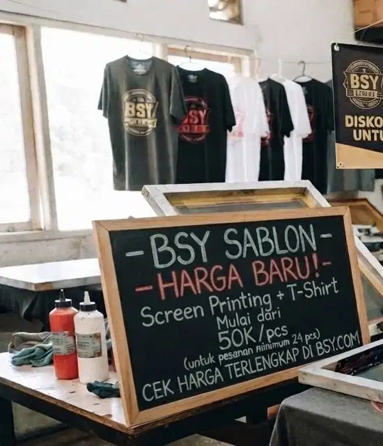 Sablon kaos murah