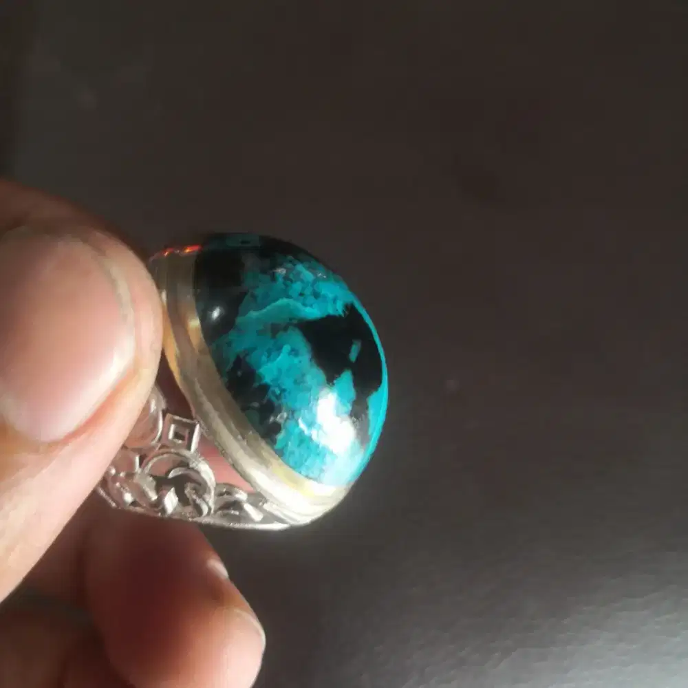 Cincin batu bacan dimensi 29mm