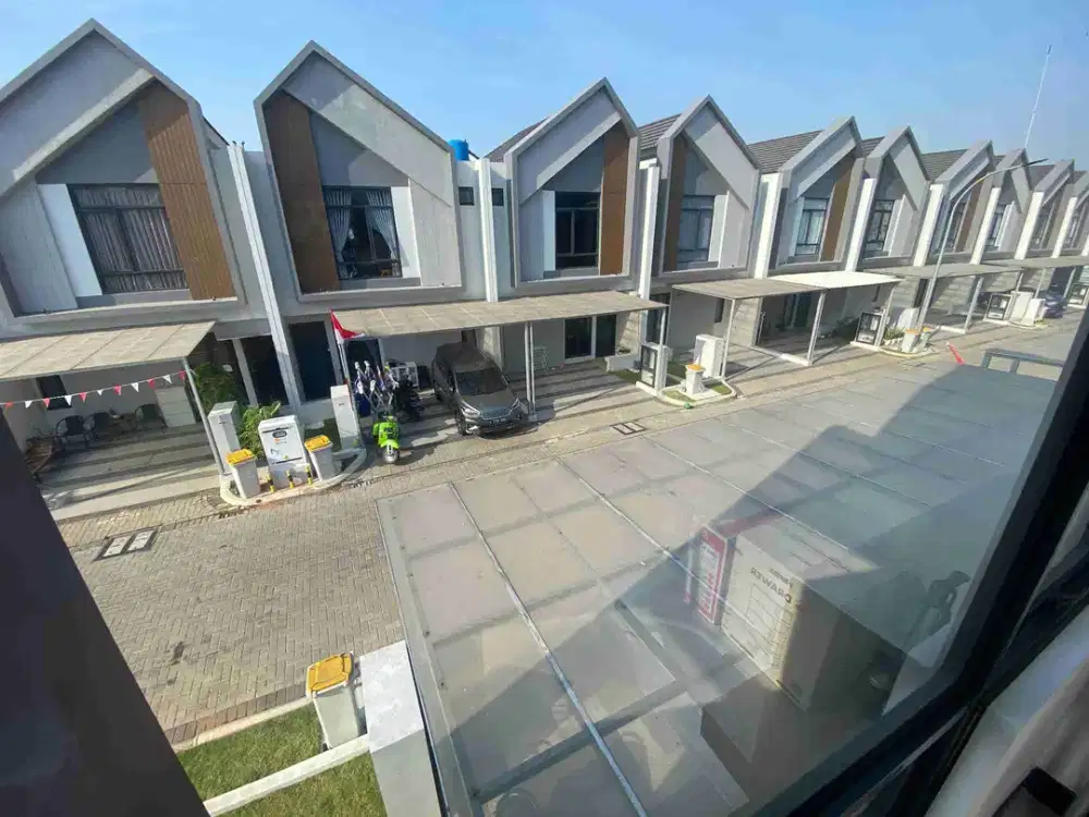 Rumah Cluster Semi Furnished di Harapan Indah Bekasi