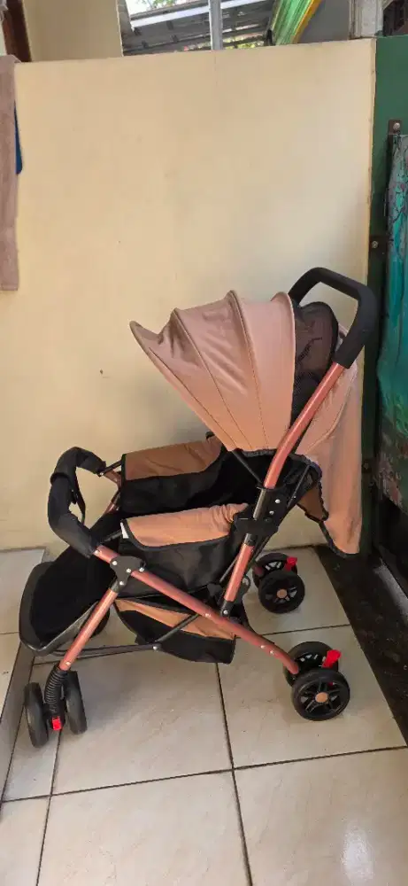 BEIGE Stroller Two Way