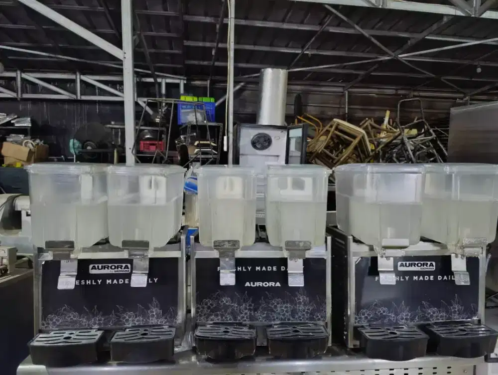 JUICE DISPENSER
Merk Aurora 
Model DD 212 R2

Harga 3.550.000/unit