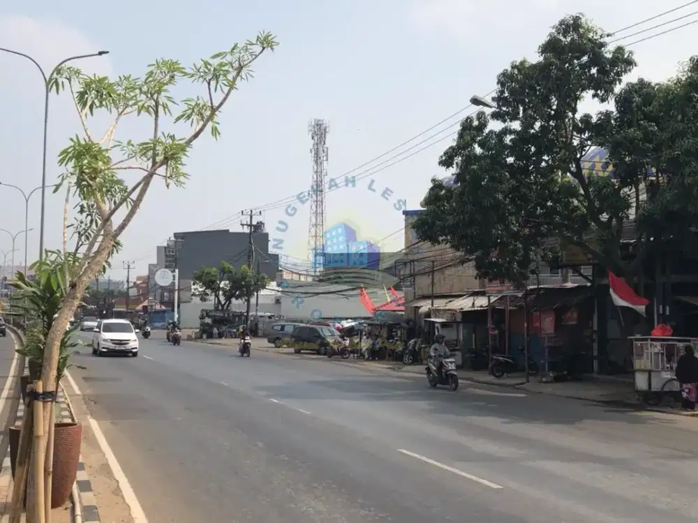 Tanah ex Showroom di jl raya Serpong - Pd Jagung Kota Tangerang Selatan, Banten