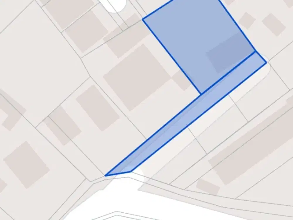 Dijual sebidang tanah kosong view Patung GWK di  Goa Gong Ungasan