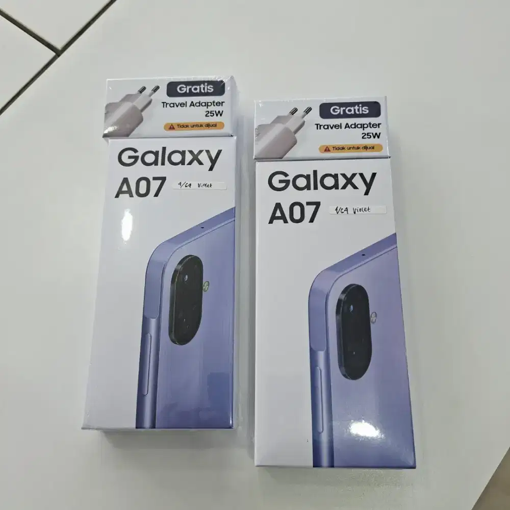 SAMSUNG GALAXY A07 RAM 4+4/64