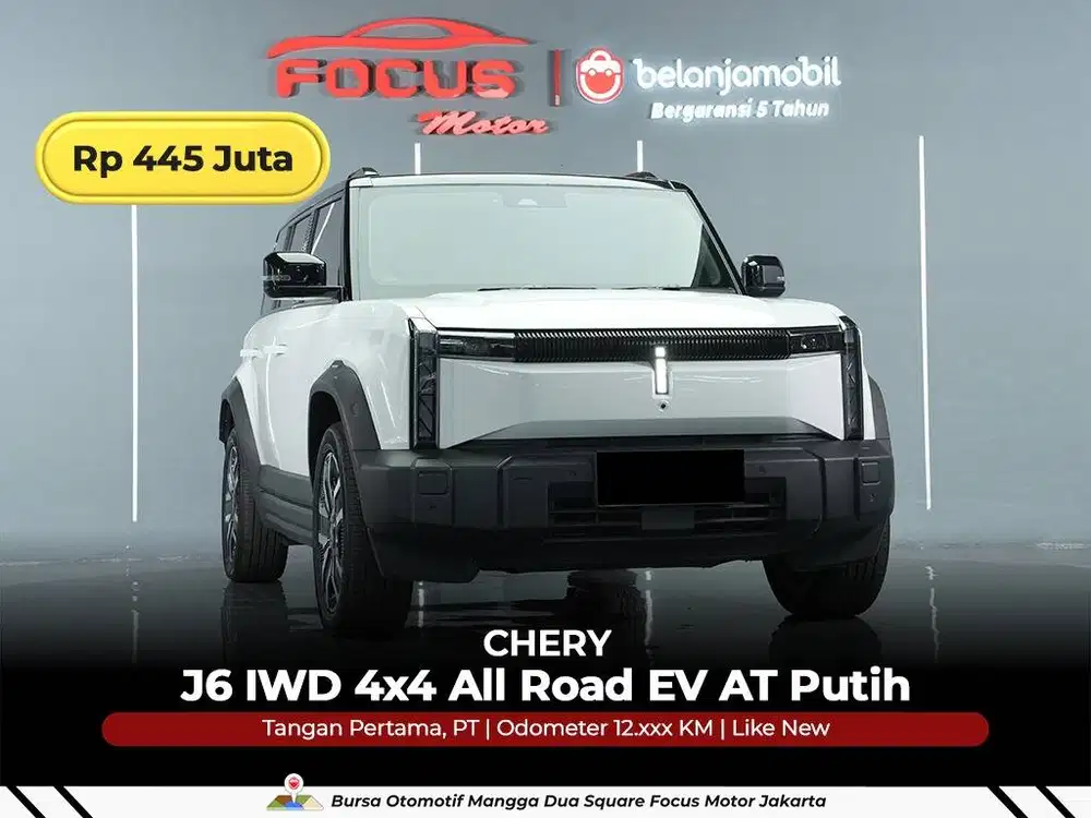 [ 4x4 - KM LOW ] Chery J6 J 6 IWD All Road EV AT 2023/2024/2025