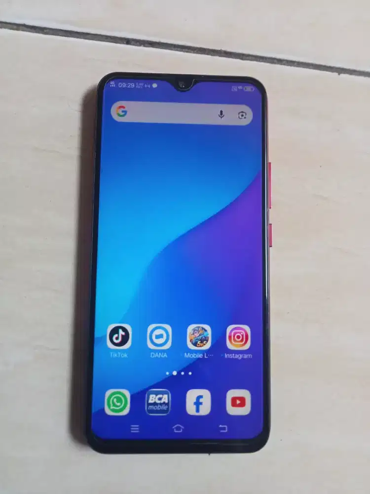 Vivo y17 4g maroon