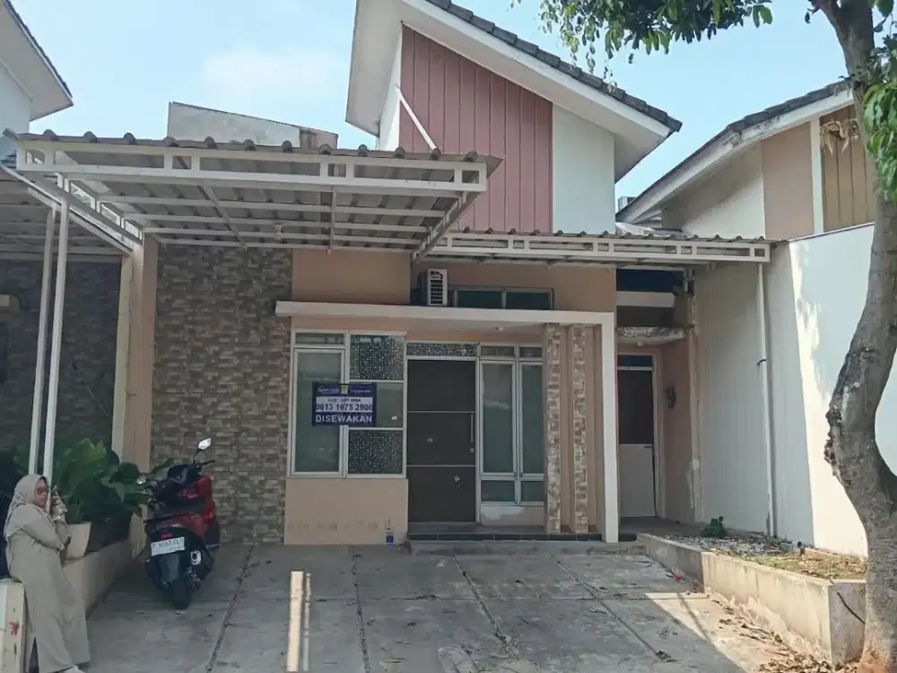 Disewakan Rumah Siap Huni 1,5 Lantai Metland Transyogi Cibubur