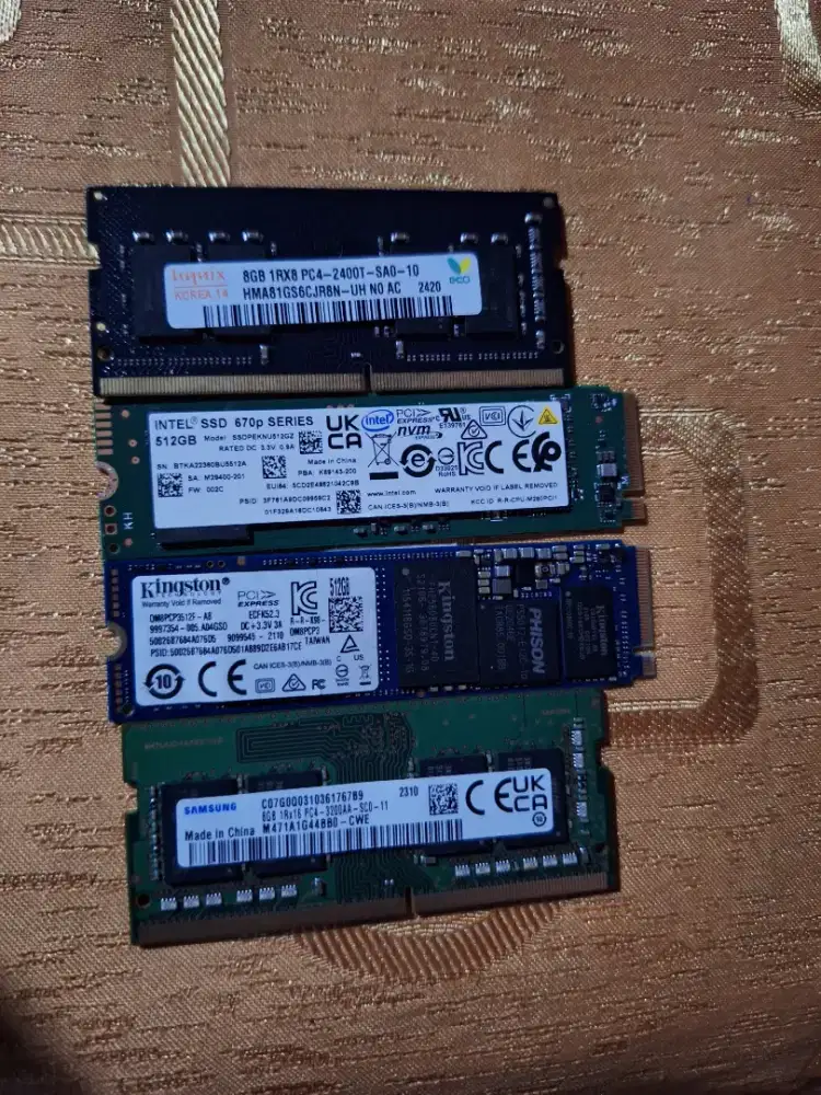 Bismillah di jual ram laptop ddr4 8gb kondisi ok tes ok