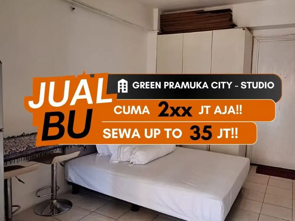 Jual Termurah Apartemen Green Pramuka City Studio Cempaka Putih