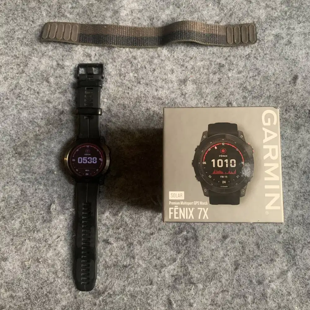 Garmin Fenix 7X – Mulus & Normal