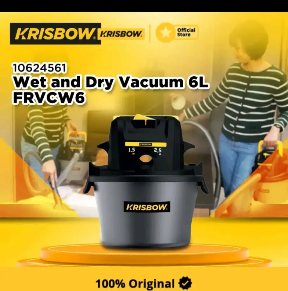 Jual vacuum cleaner merk krisbow