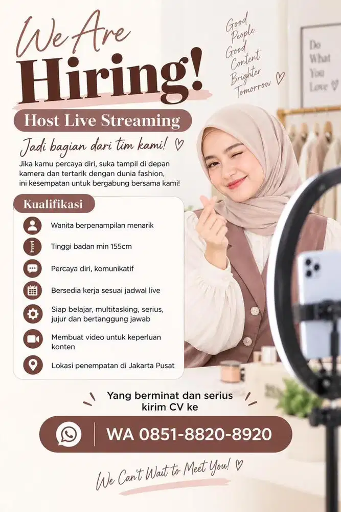 Host Live Streaming Wanita