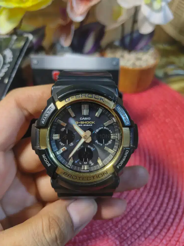 Jam Tangan G Shock GAS 100G sollar Analog