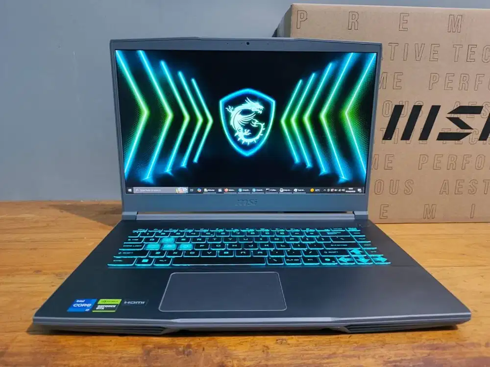 MSI Thin B12UC i7-12650H 16/512GB RTX 3050 4GB Garansi September 2027