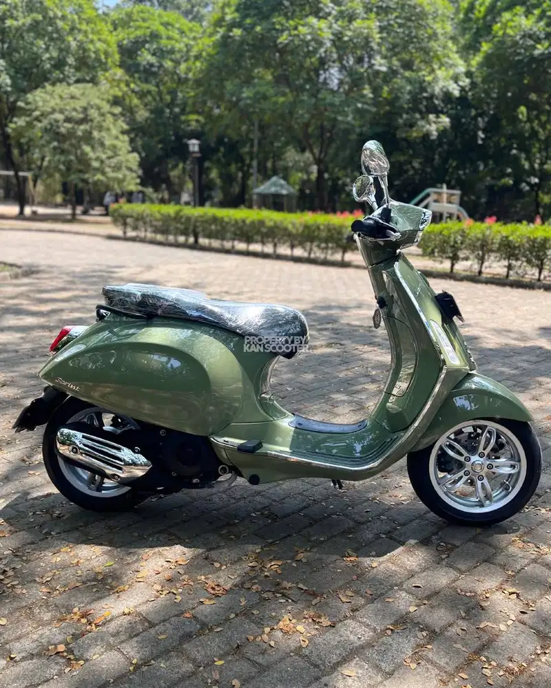 JUAL MURAH VESPA SPRINT S 150 iGET ABS FACELIFT 2022 MULUS