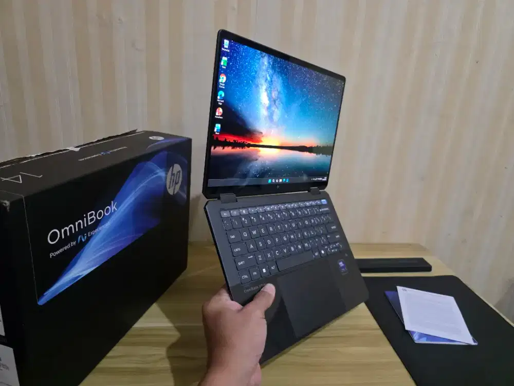Laptop HP Omnibook Ultra Flip X360 Ultra 7 258V Ram 32gb mrp spectre