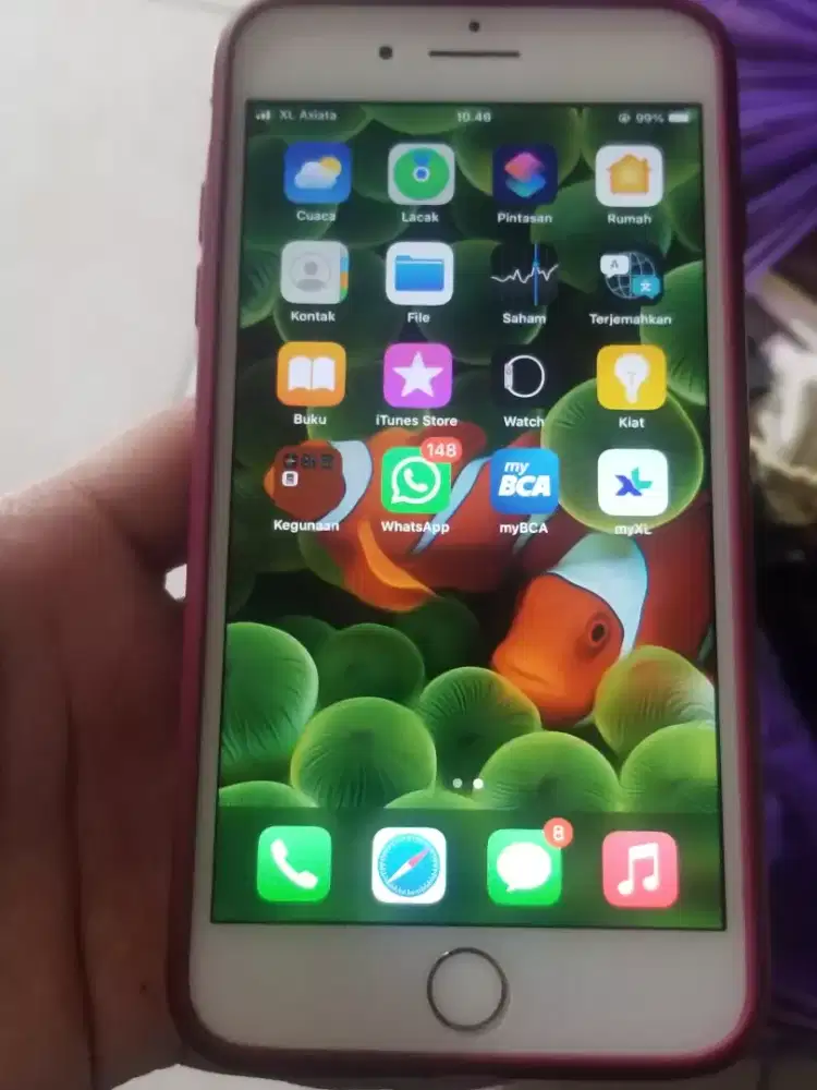 Iphone 7 plus Normal. Bh70.hp cable aja