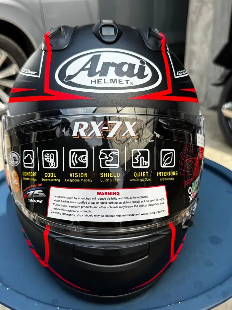 Arai RX-7X Maze balck frost
