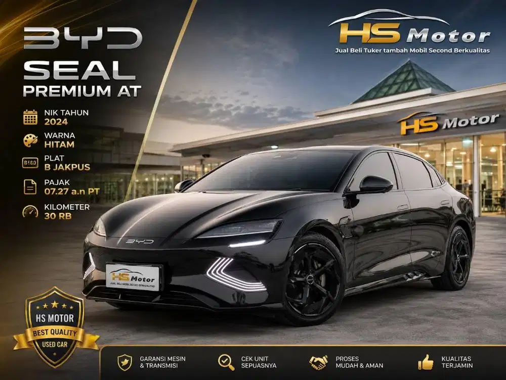 BYD Seal Premium AT Listrik 2024 Istimewa