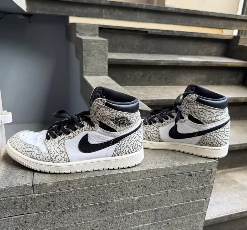 Air Jordan 1 Black Cement ORI Uk 42.5/270