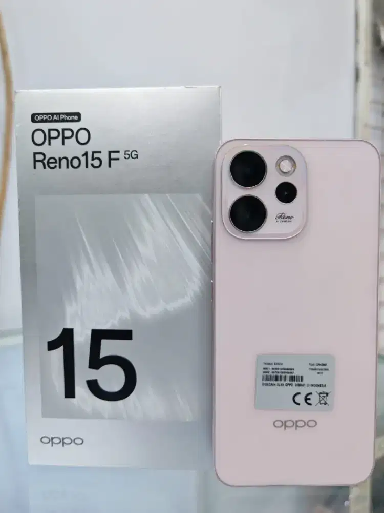 Oppo Reno 15f ram 8+8/256gb on garansi 2027