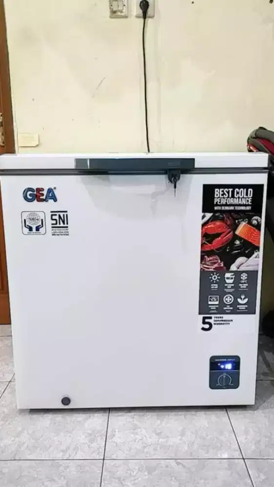 Gea Chest Freezer Box Ab 208R