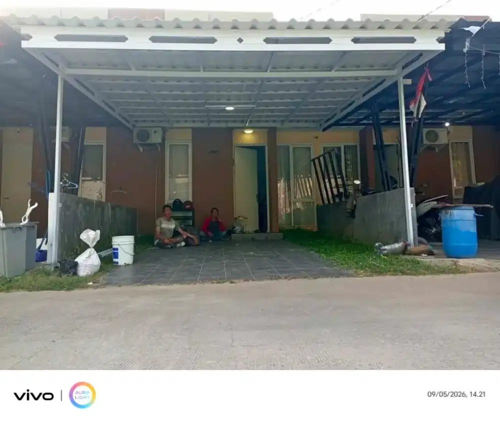 Kanopi baja ringan dan garasi