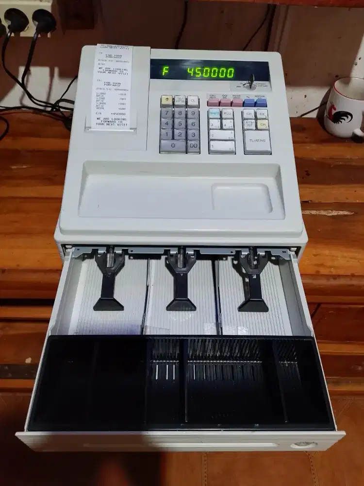 Kasir Sharp xe-a147 siap pakai