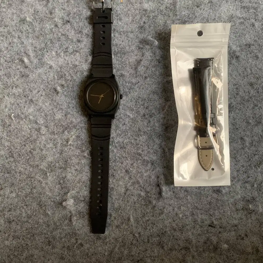 Nixon The Time Teller Minimal Black
