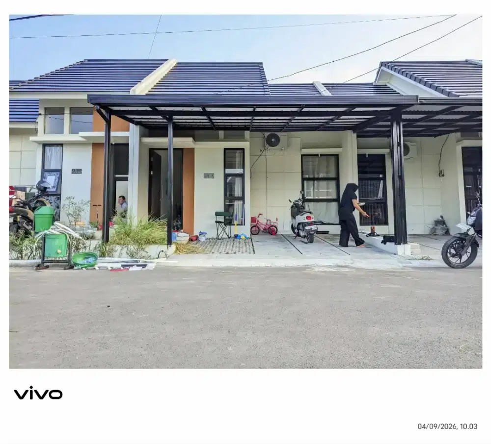 Kanopi baja ringan dan garasi