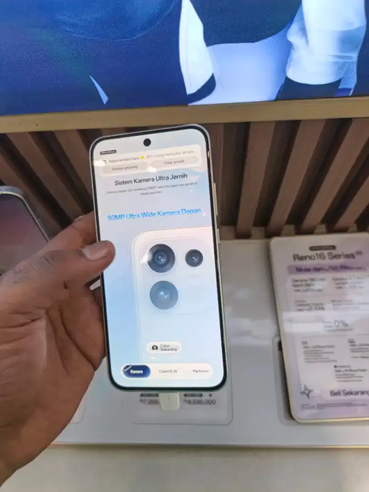 OPPO RENO 16 F PROMO KREDIT BUNGA RINGAN