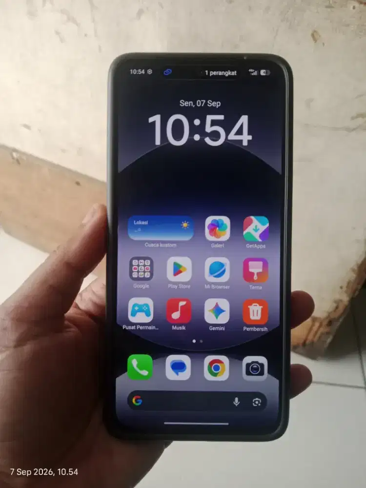 Redmi Note 14 4g ram 8+8/128gb mulus nominus amoled hp charger aja