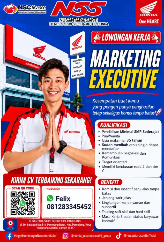 Lowongan Kerja Sales Consultant