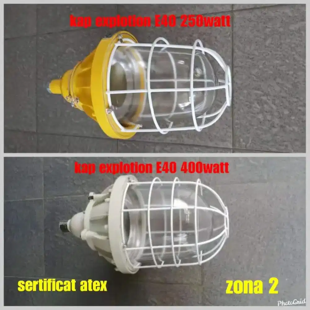 Explosion Proof Pendant Lamp Fitting | E40Power Rated | 250 WattAC
