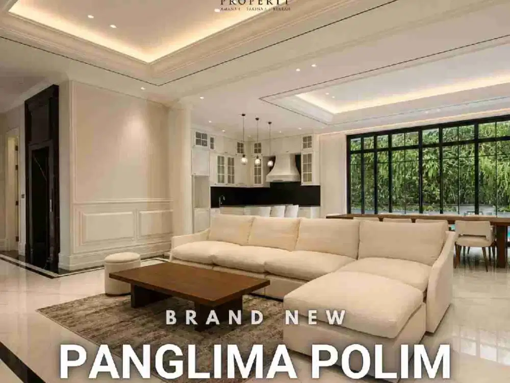 Rumah baru siap huni panglima polim