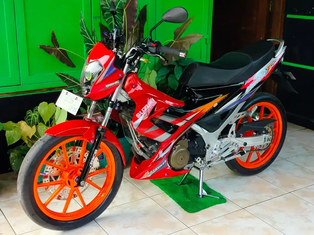 SATRIA FU CBU SATRIA F BUILD UP THAILAND full MODIF