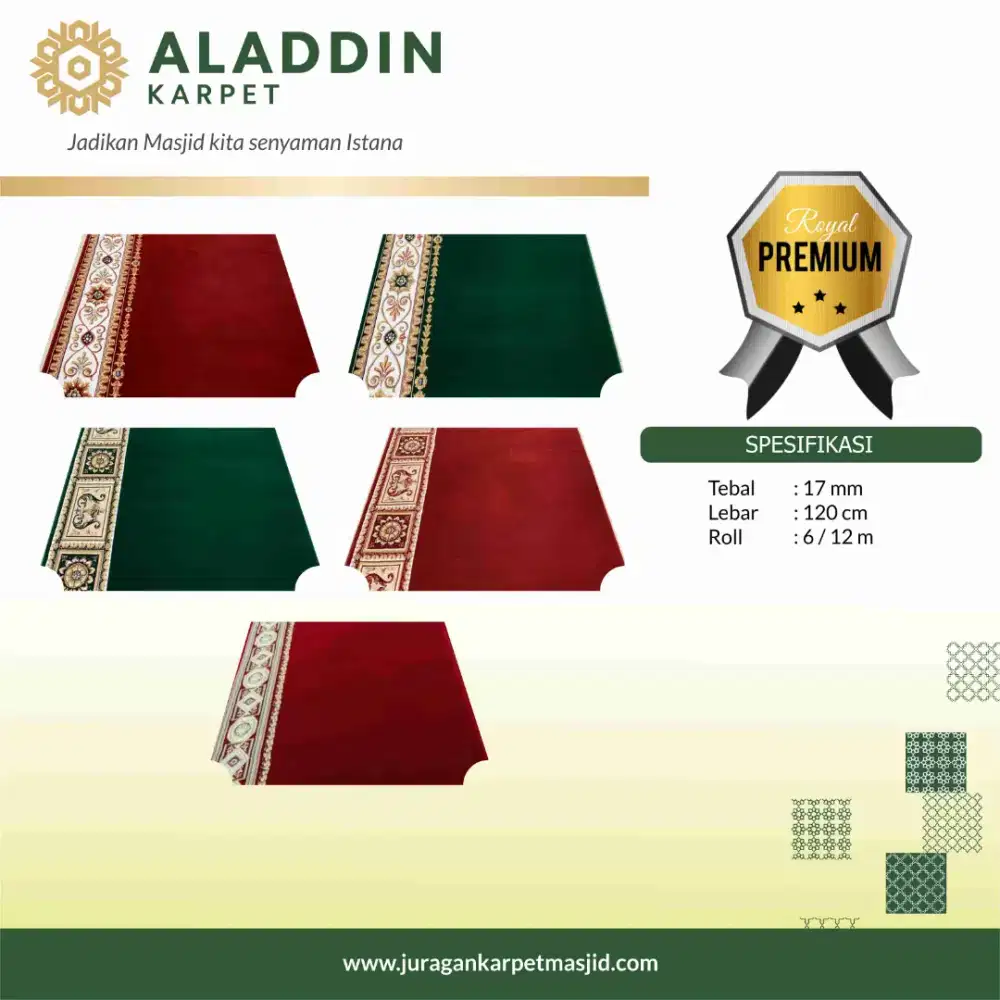 Karpet Masjid Royal Premium