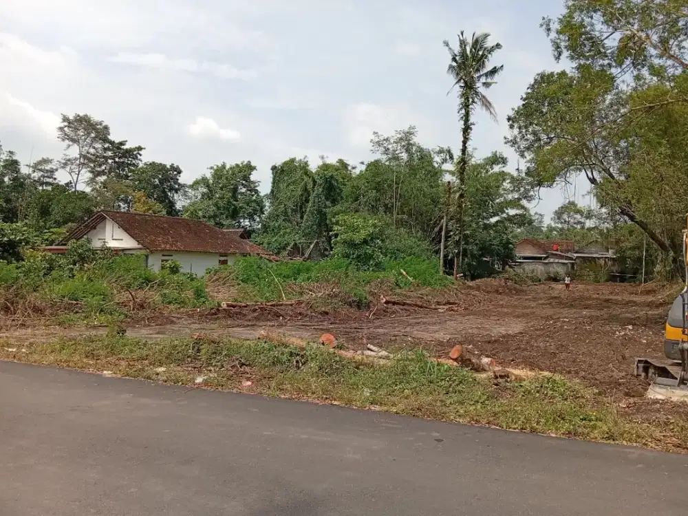 Tanah Kalasan, Area Selomartani Cocok Untuk Homestay Bisa Angsuran Flat Tanpa Bunga