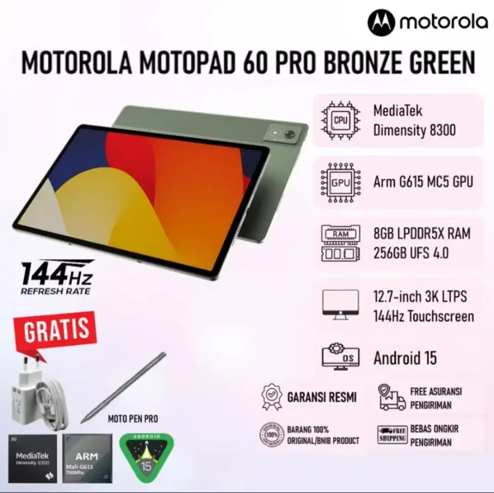 Motorola MotoPad 60 Pro 8/256Gb