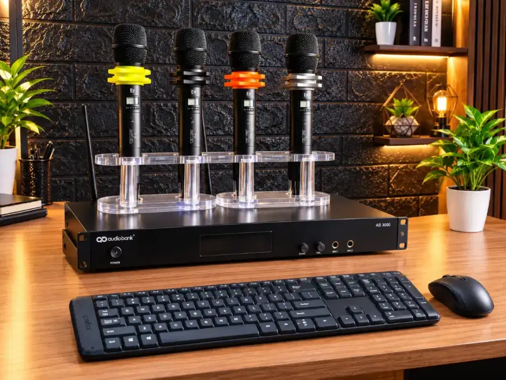 Professional Microphone Set EV Electro Voice EV4-X MIC