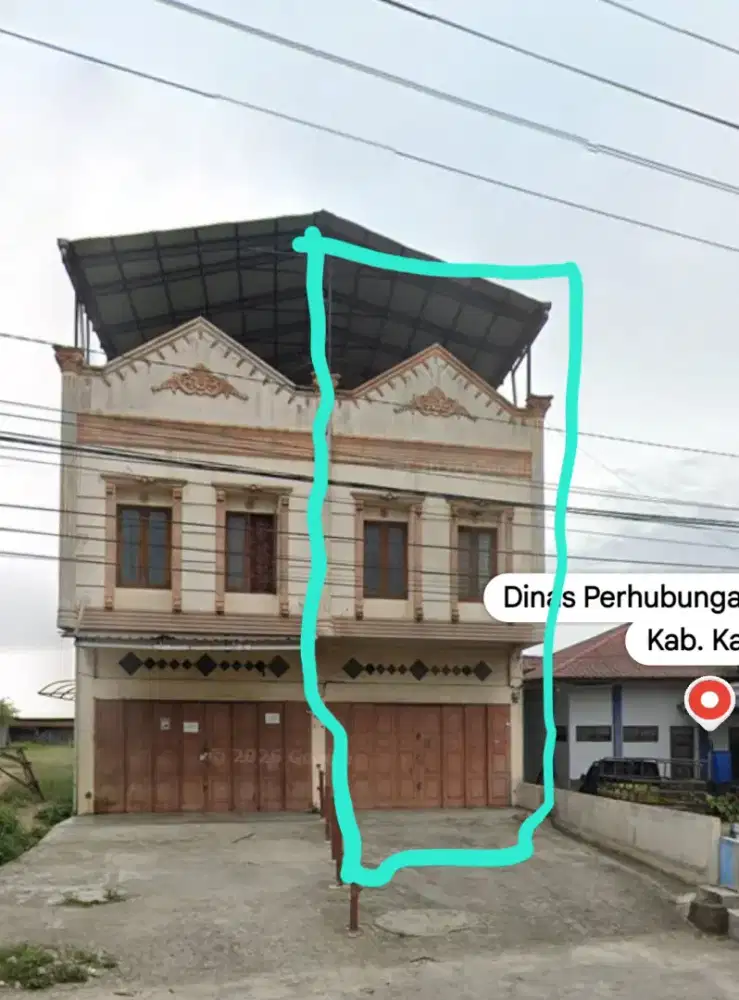 DISEWAKAN SATU RUKO / SEBELAH DINAS PERHUBUNGAN KARO / KABANJAHE /