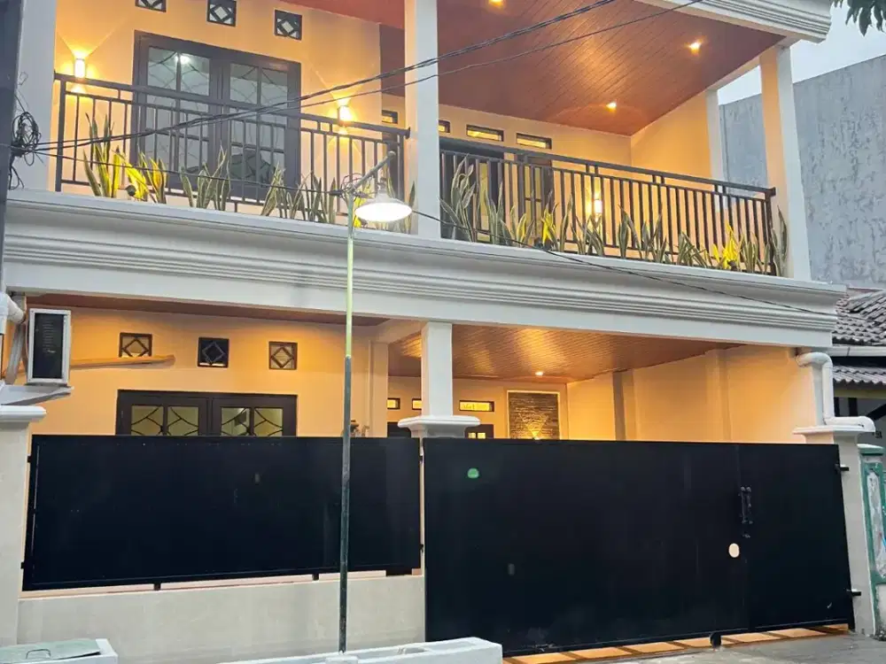 Dijual rumah 2 Lantai Desain Minimalis mewah siap huni di Rawalumbu Bekasi