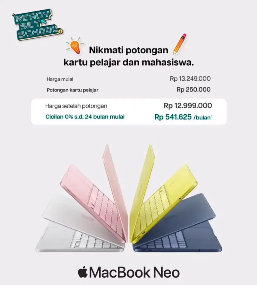 Bisa credit laptop