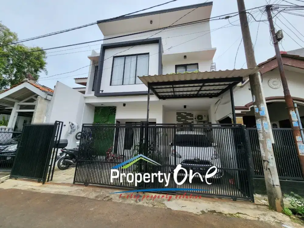 Jual Rumah 2 Lantai Semifurnished di Griya Loka, SHM On Hand, Dekat Akses ke Pasar Modern BSD, Stasiun KRL Rawa Buntu & Akses Tol Jakarta-Serpong